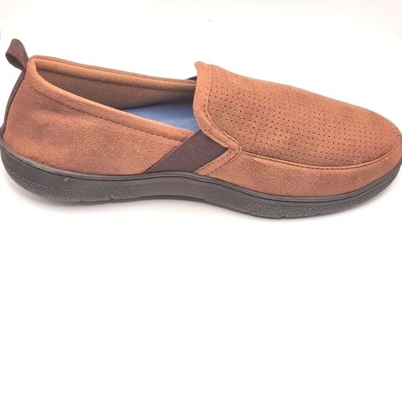 NWOT Men's Dearfoams Cozy Comfort Slippers Size 11-12 Large - Picture 6 of 9